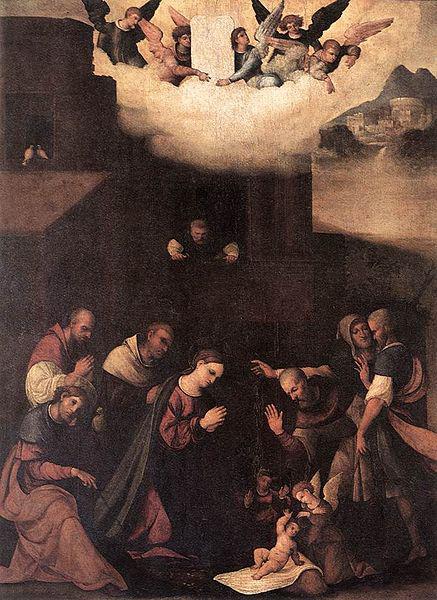 Ludovico Mazzolino The Adoration of the Shepherds